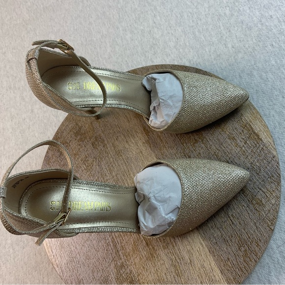 DREAM PAIRS OPPOINTED-LACEY ANKLE STRAP POINTED TOE WOMEN’S HIGH HEELS SIZE:8.5 - Picture 3 of 16